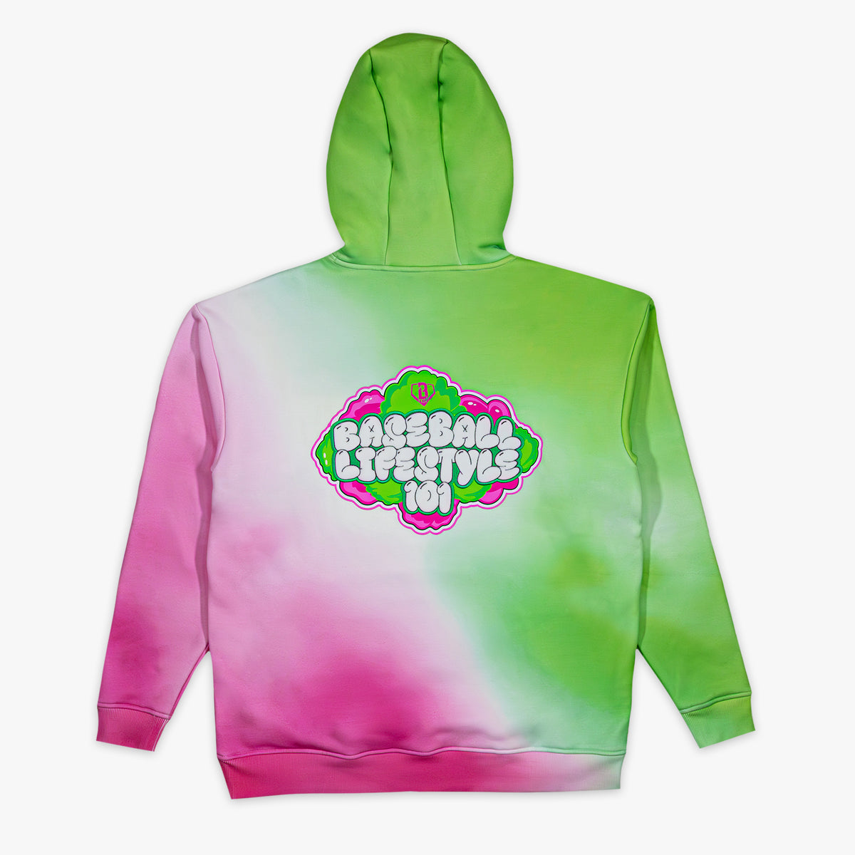 Baseball Lifestyle 101 Youth Cotton Candy Hoodie