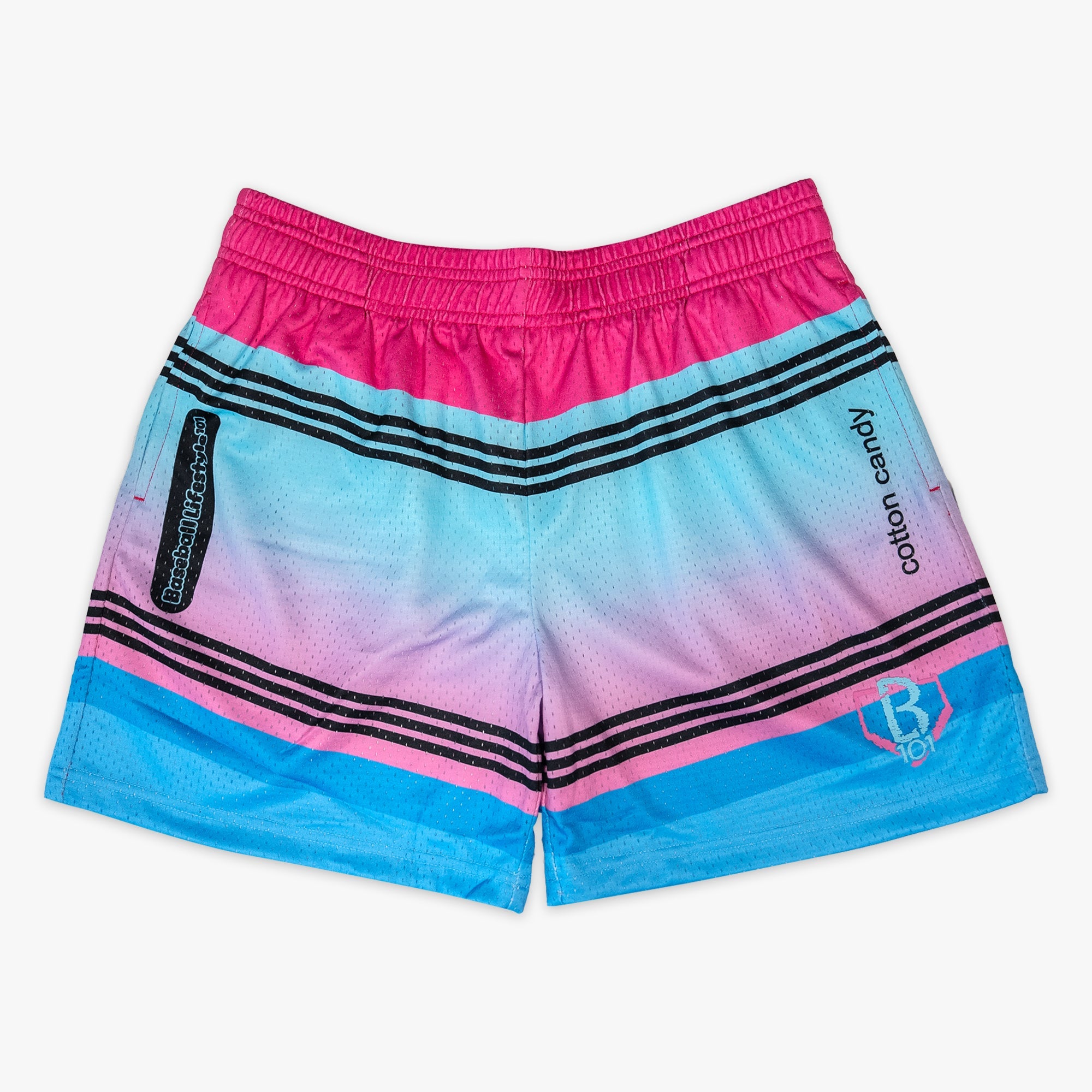 Baseball Lifestyle 101 Youth Crayon Shorts Apparel Baseball Lifestyle 101 Cotton Candy Gradient Youth Small