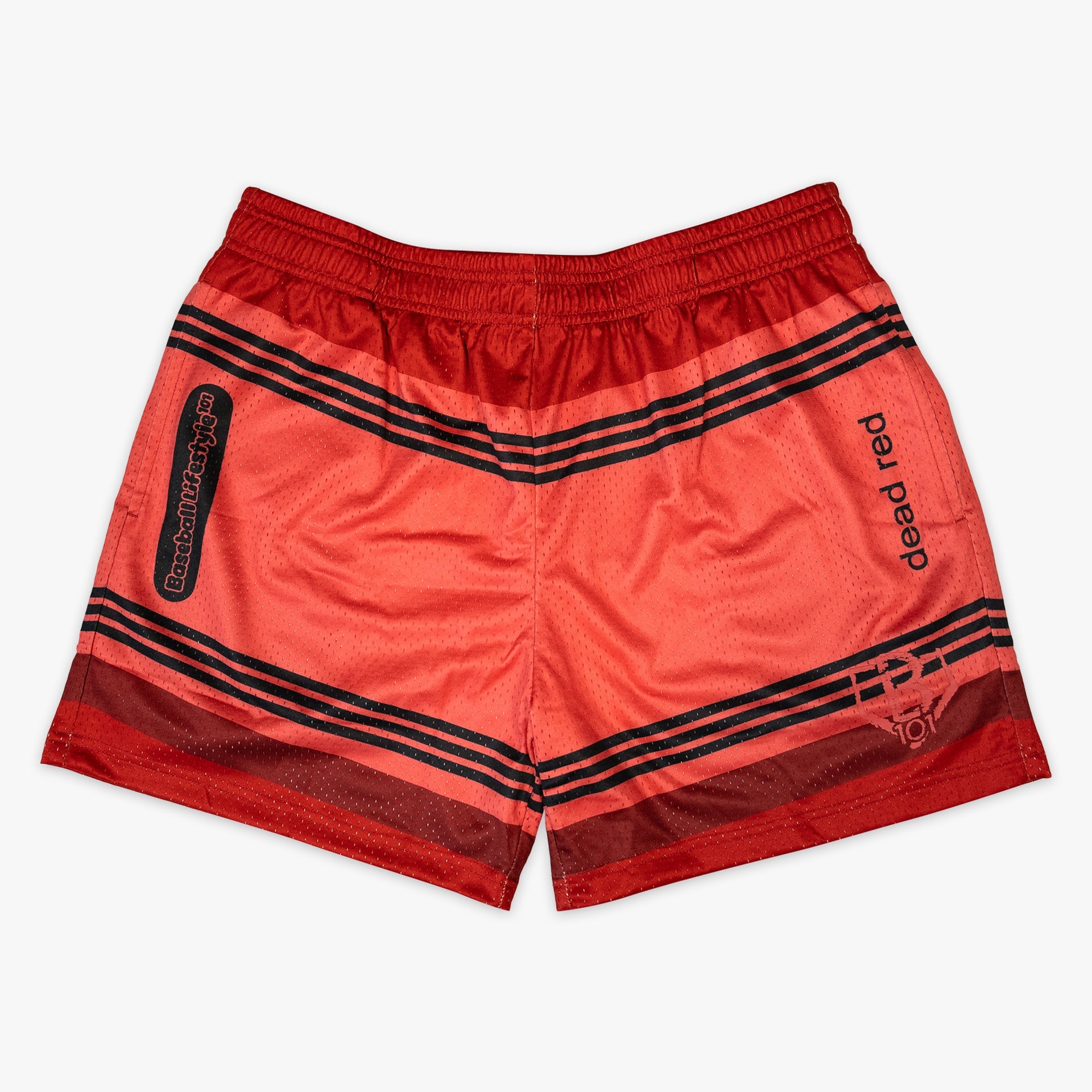 Baseball Lifestyle 101 Youth Crayon Shorts Apparel Baseball Lifestyle 101 Dead Red Youth Small