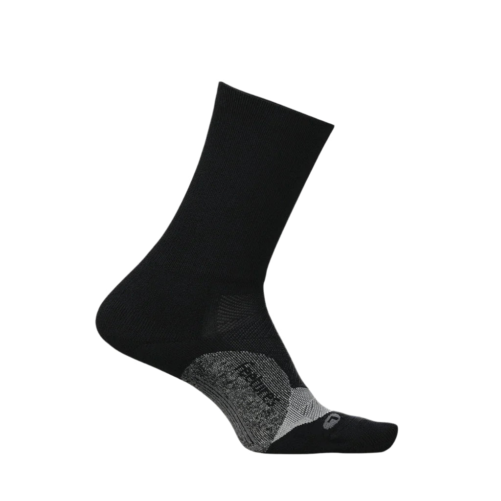 Feetures Elite Light Cushion Mini Crew Apparel Feetures Black Medium