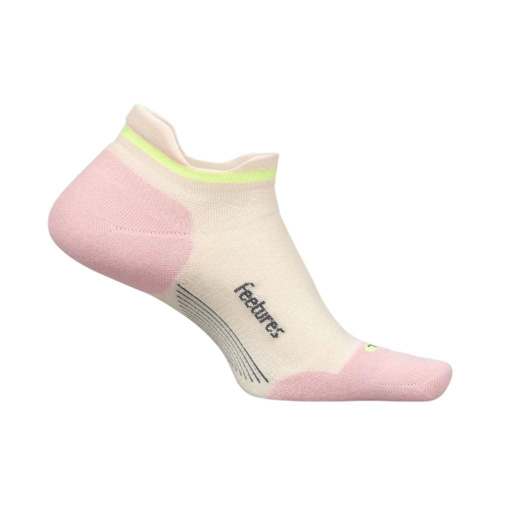 Feetures Elite Max Cushion No Show Tab Apparel Feetures Sandy Melon Small