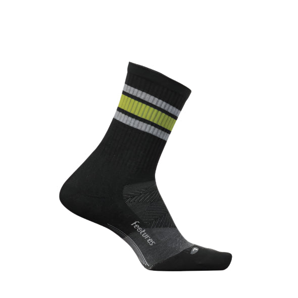 Feetures Trail Max Cushion Mini Crew Apparel Feetures Trail Blaze Charcoal Small 