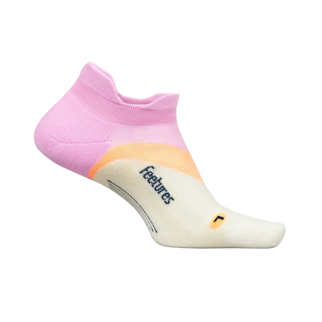 Feetures Elite Light Cushion No Show Tab Apparel Feetures Pink Citrus Medium