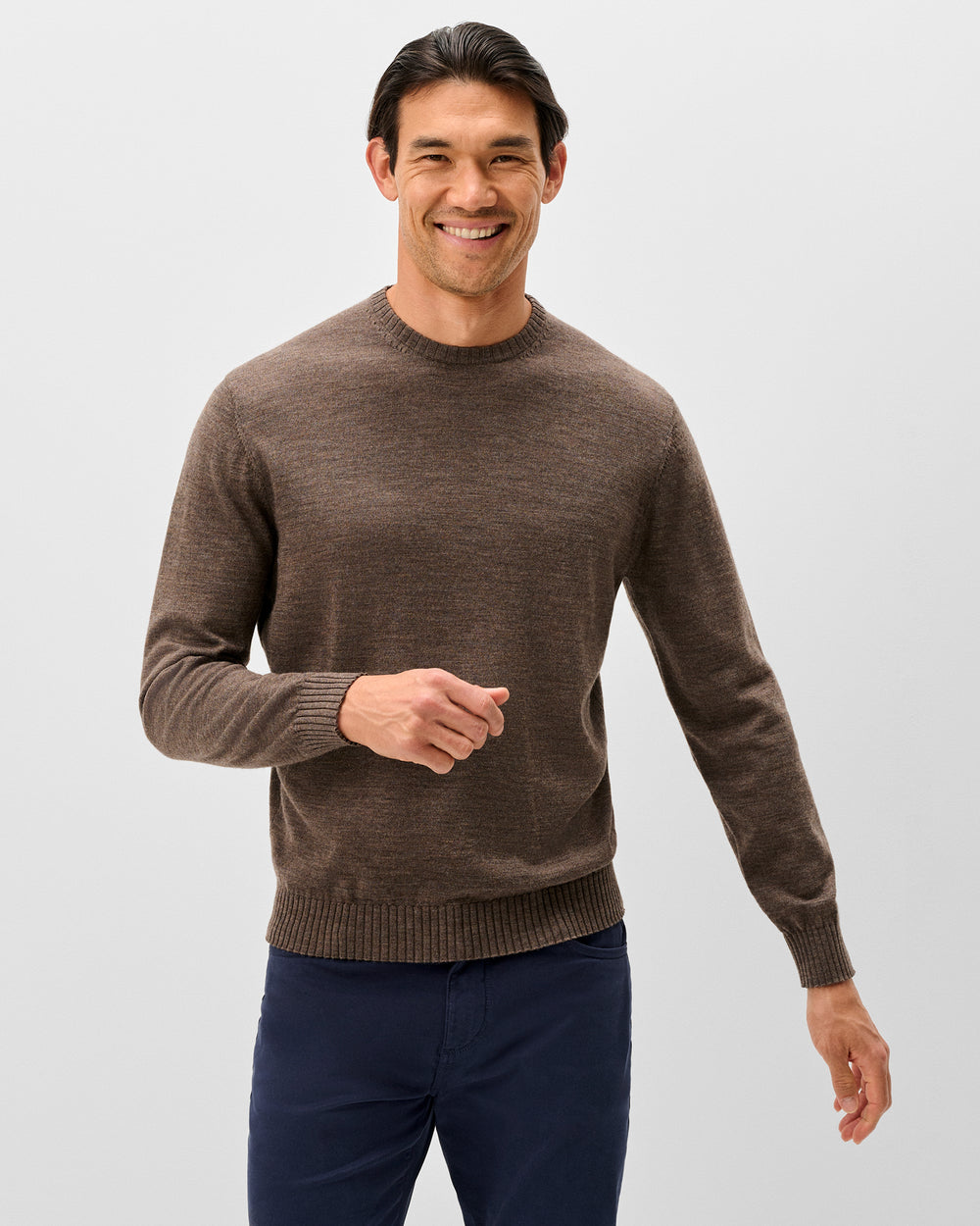 Johnnie-O Men's Ronald Merino Wool Crewneck Sweater