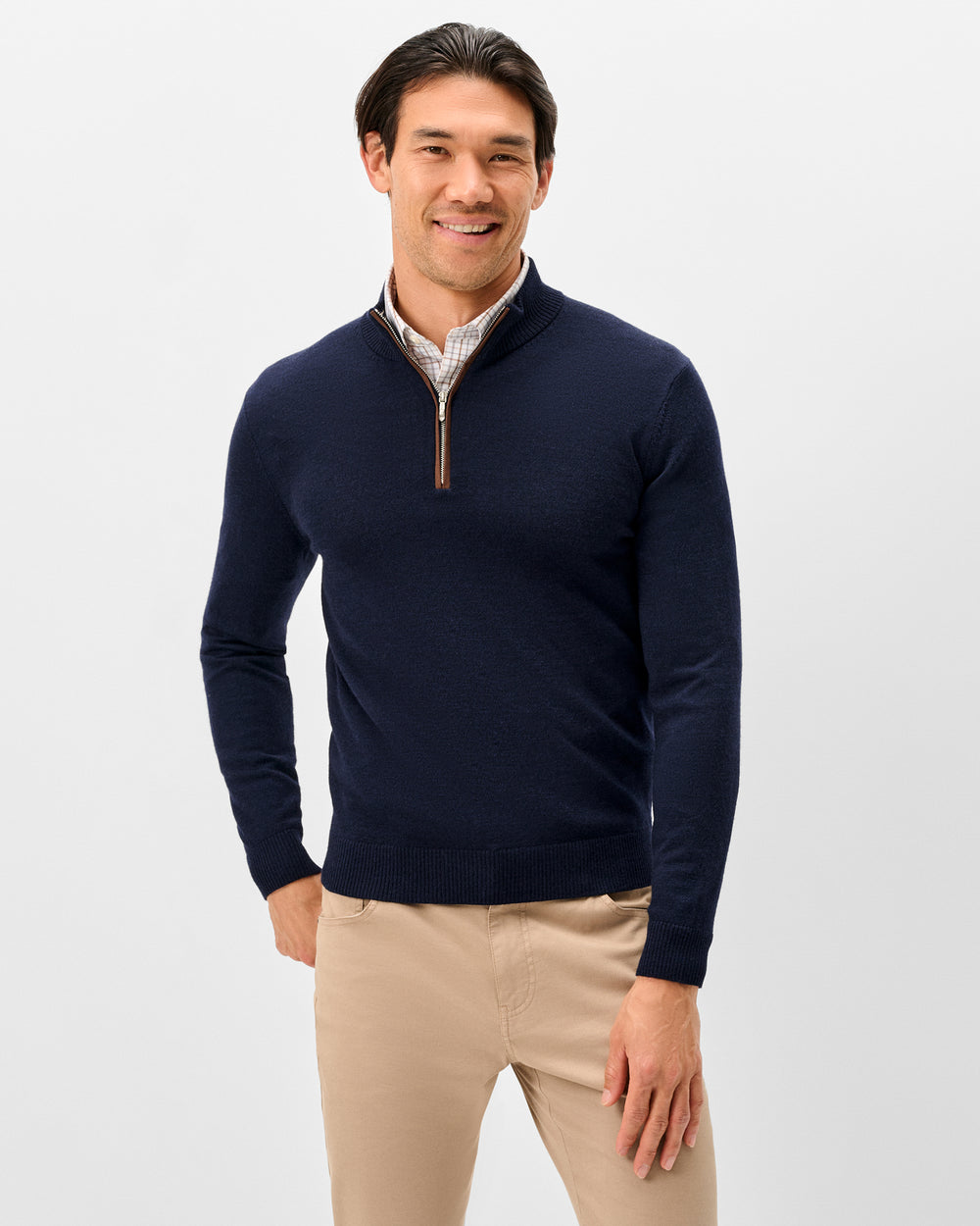 Johnnie-O Men's Raynor Merino 1/4 Zip Sweater