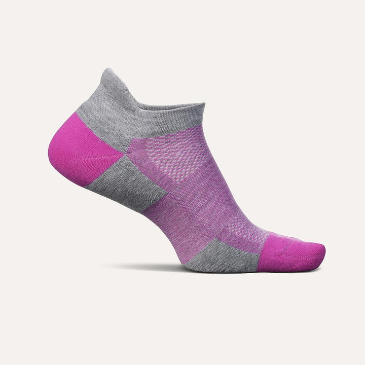 Feetures High Performance Cushion No Show Tab Apparel Feetures Vivid Violet Small 