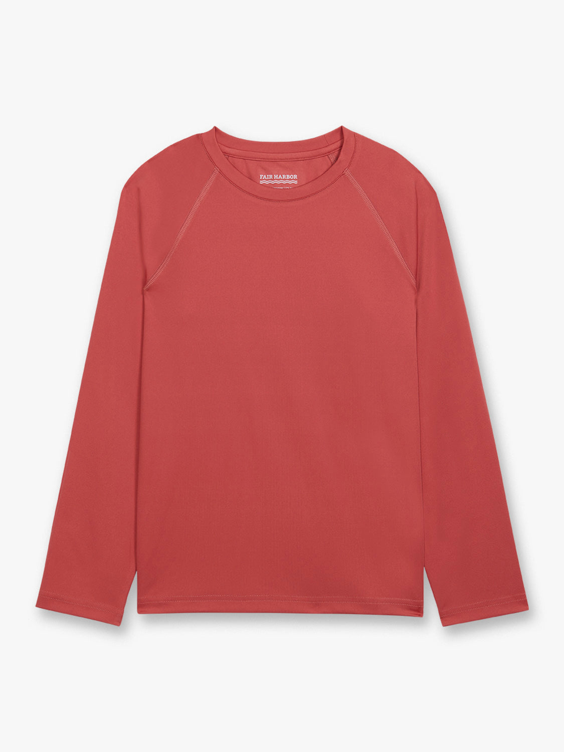 Fair Harbor Kids' Anchor Rashguard Apparel Fair Harbor Washed Red Small