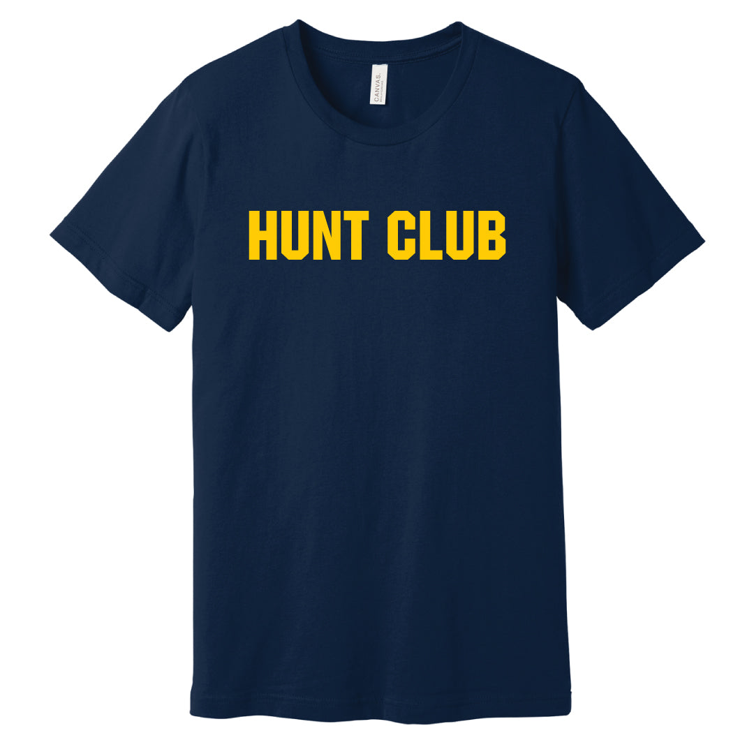 FCHC Cotton T Shirt Logowear Fairfield County Hunt Club Navy Adult XS