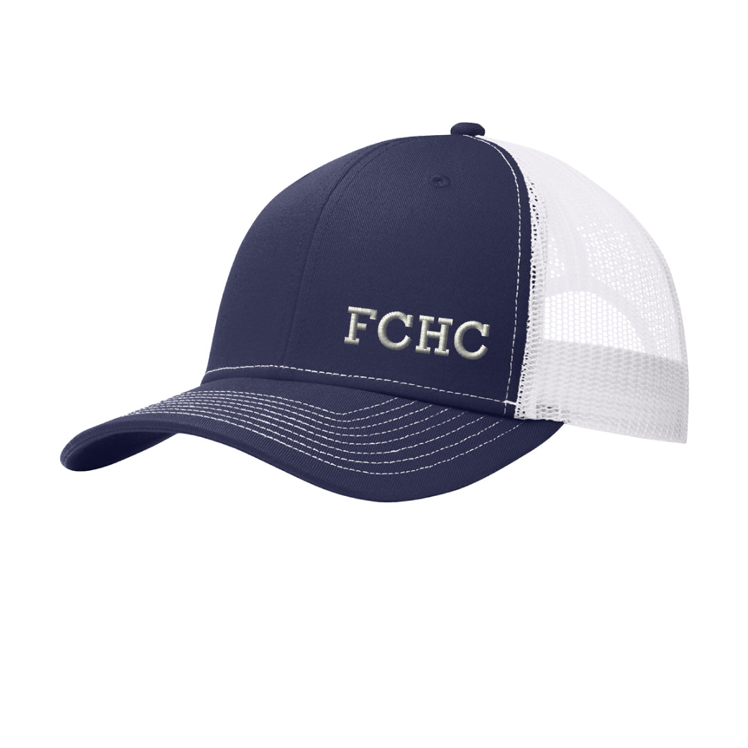 FCHC Trucker Hat Logowear Fairfield County Hunt Club Side FCHC