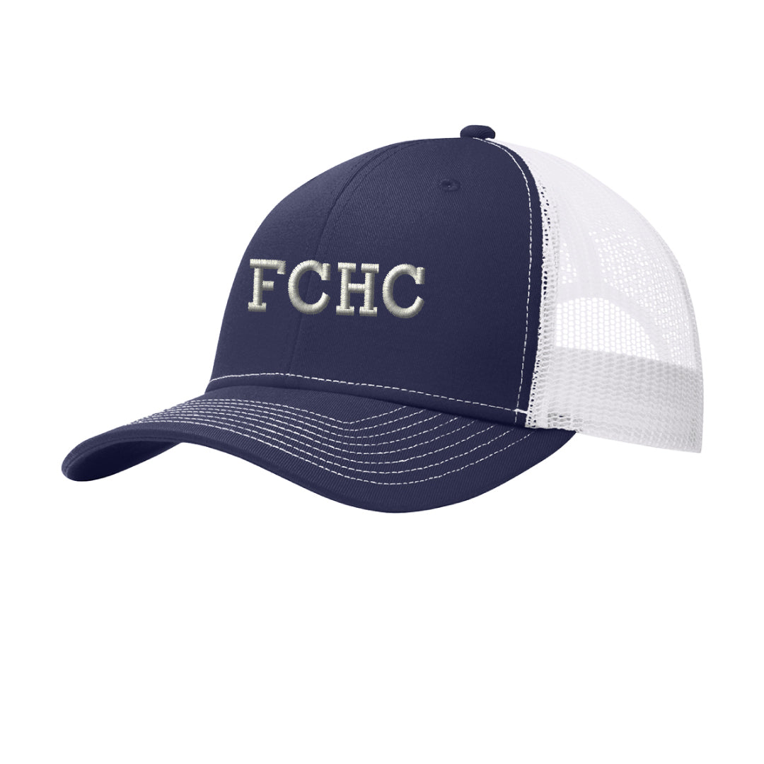 FCHC Trucker Hat Logowear Fairfield County Hunt Club Front FCHC