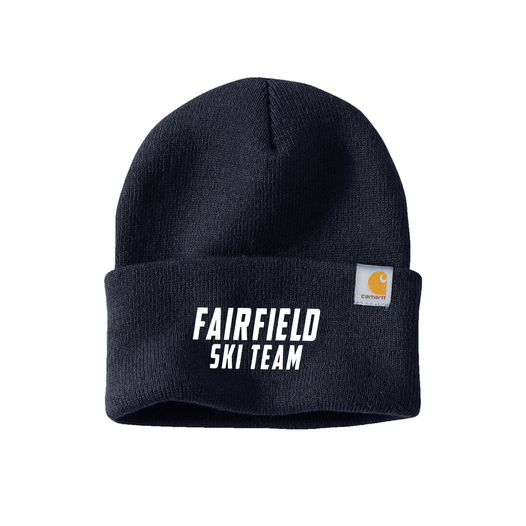 Fairfield Ski Team Carhartt Beanie Logowear Fairfield Ski Navy  