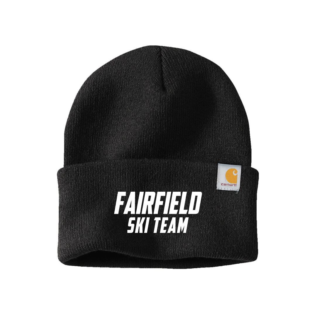 Fairfield Ski Team Carhartt Beanie Logowear Fairfield Ski Black
