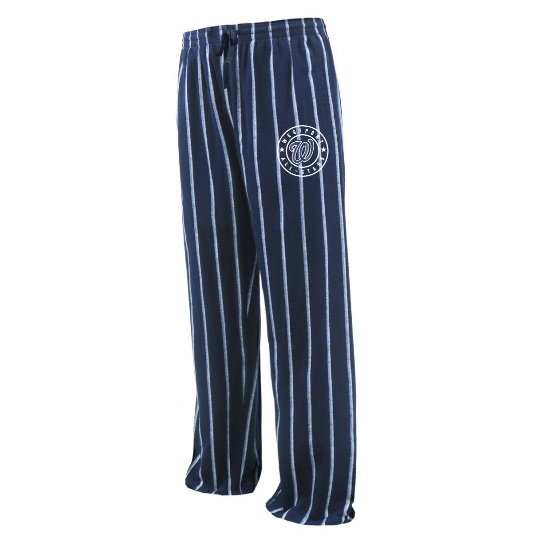 WLL District Fanwear Baseline Flannels Logowear WLL District Fanwear Navy/White Youth S