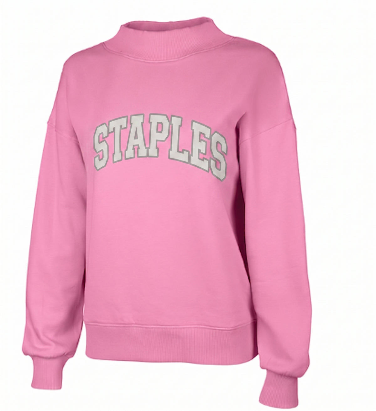 Staples Football BCA Ladies Mockneck Sweatshirt