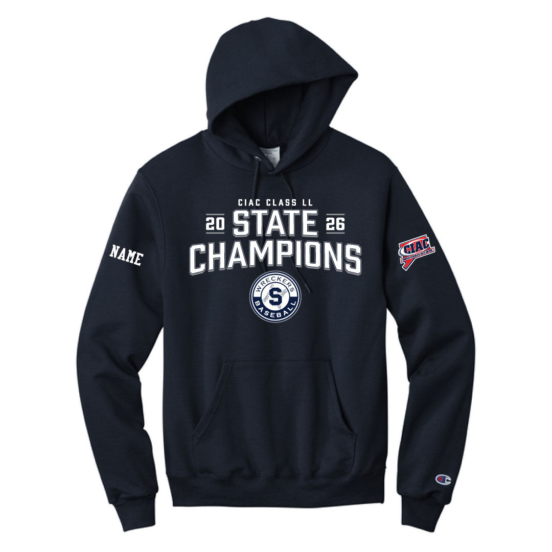 Staples Baseball Class LL State Champions Hooded Sweatshirt