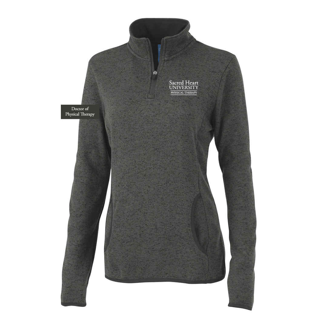 SHU DPT Heathered Fleece 1/4 Zip