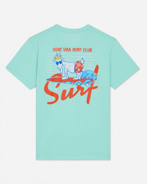 Goat USA Youth Surf Club T-Shirt Apparel Goat USA Mint Youth XSmall