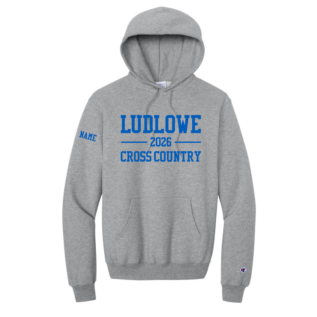 Ludlowe Cross Country Champion Hooded Sweatshirt