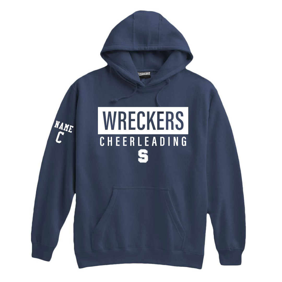 Staples Cheer Camp Hooded Sweatshirt Logowear Staples Cheerleading Navy Adult XS