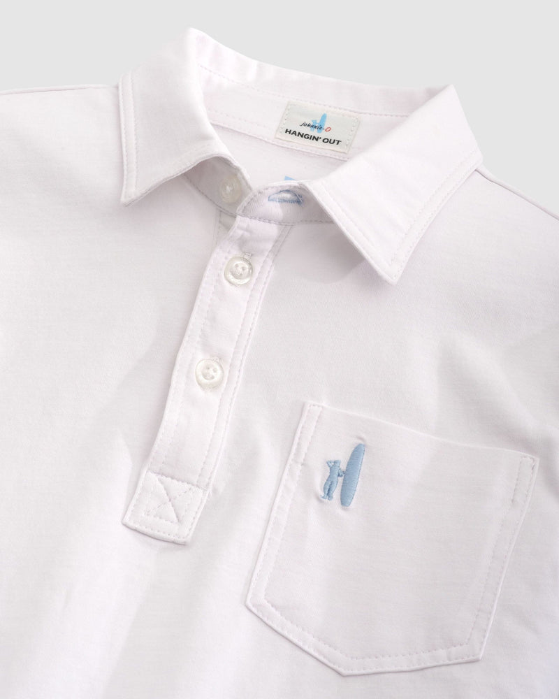 Johnnie-O Boys' The Original Polo Apparel Johnnie-O White 8