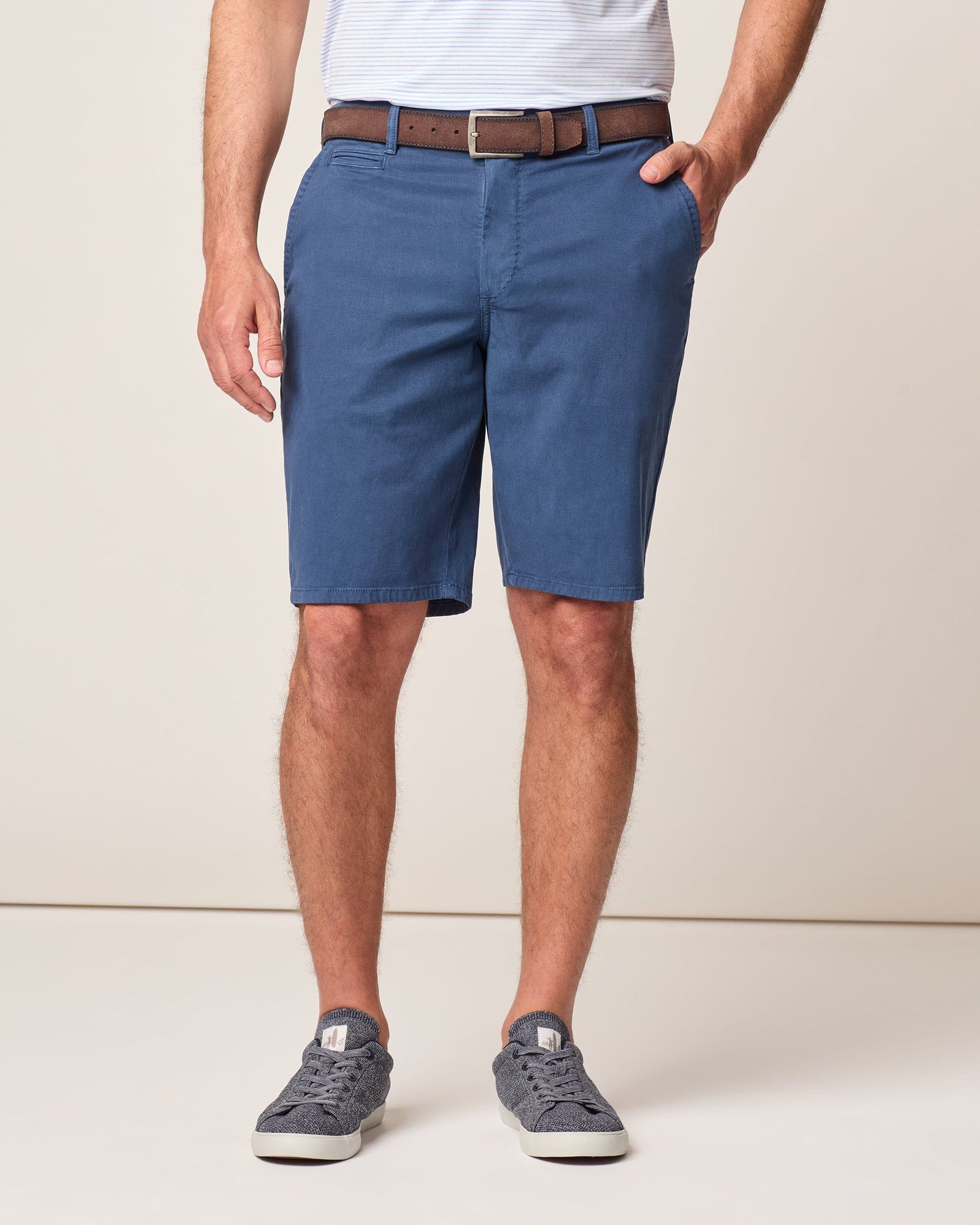 Johnnie O Men's Nassau Cotton Blend Shorts Apparel Johnnie-O Wake 30