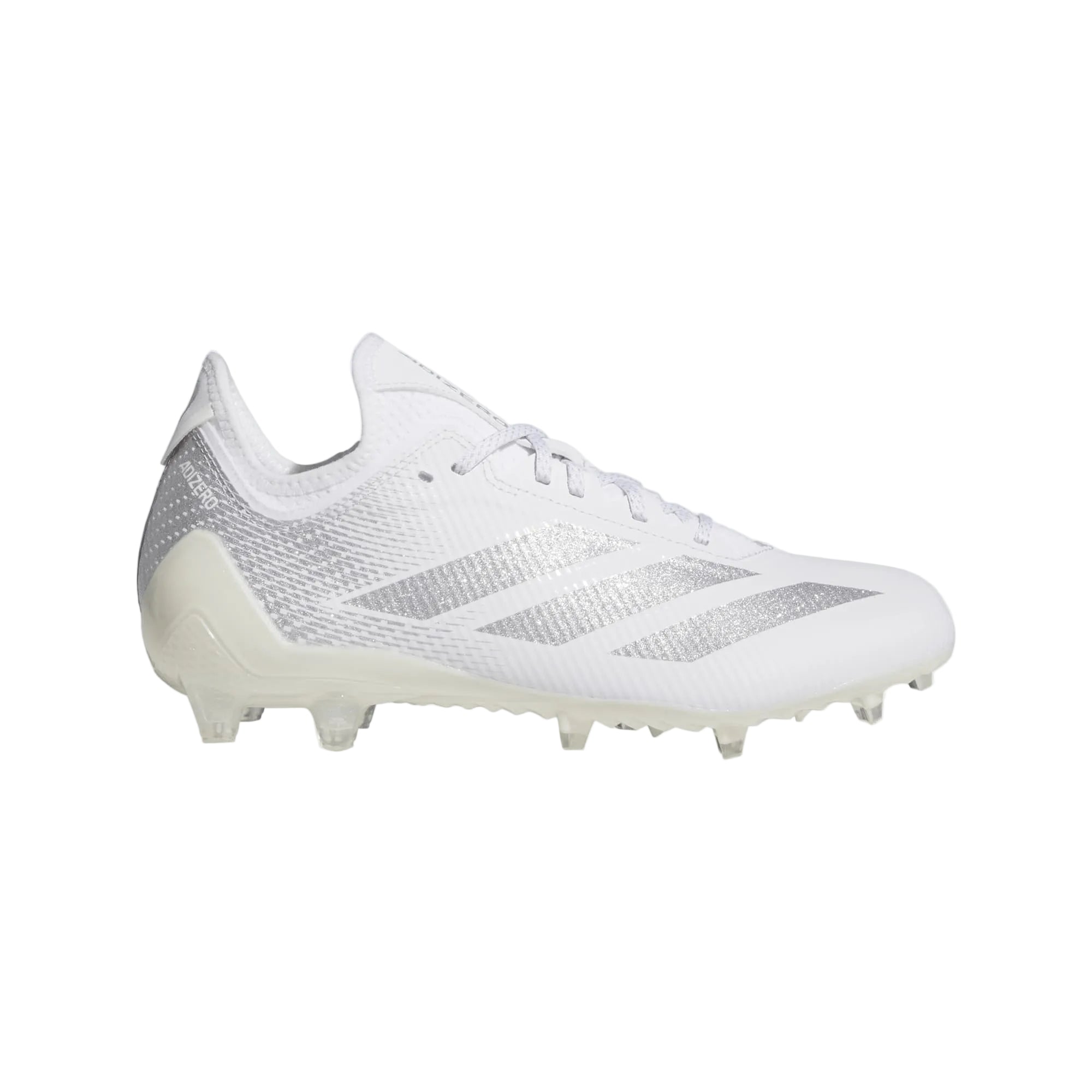 adidas Adizero Electric .1 v2 Cleats Footwear Adidas Footwear White/Silver Metallic/Footwear White 6