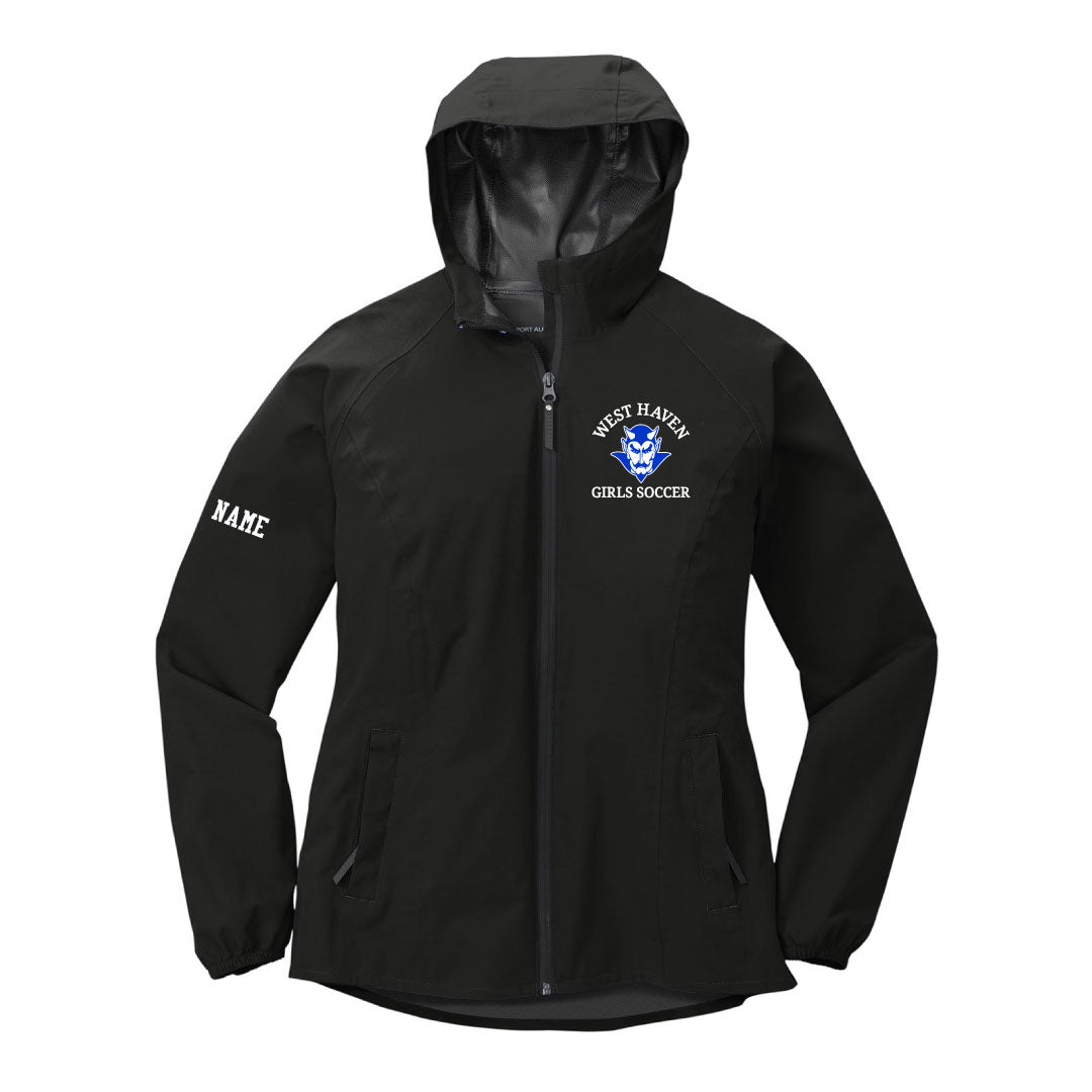 West Haven Girls Soccer Rain Jacket