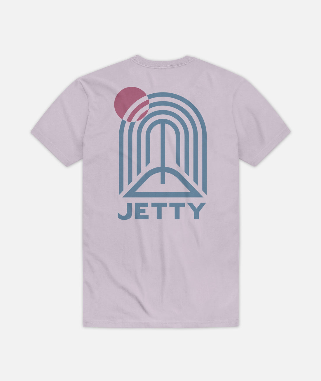 Jetty Mens Komorebi Tee Apparel Jetty Lavender Small 