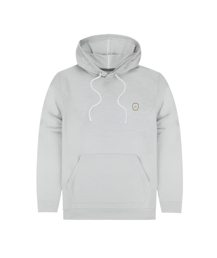 Jetty Men's Navigator Hoodie Apparel Jetty Grey Small