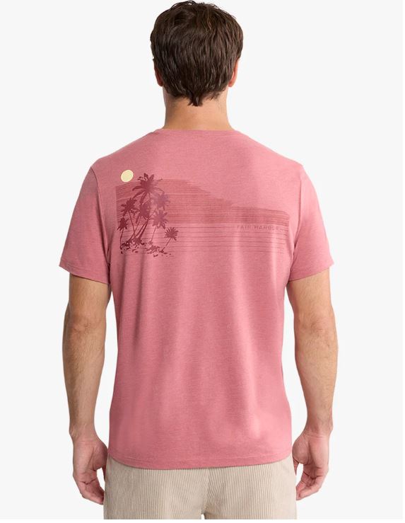 Fair Harbor Men's Kismet Graphic Tee Apparel Fair Harbor Retro Palms Small