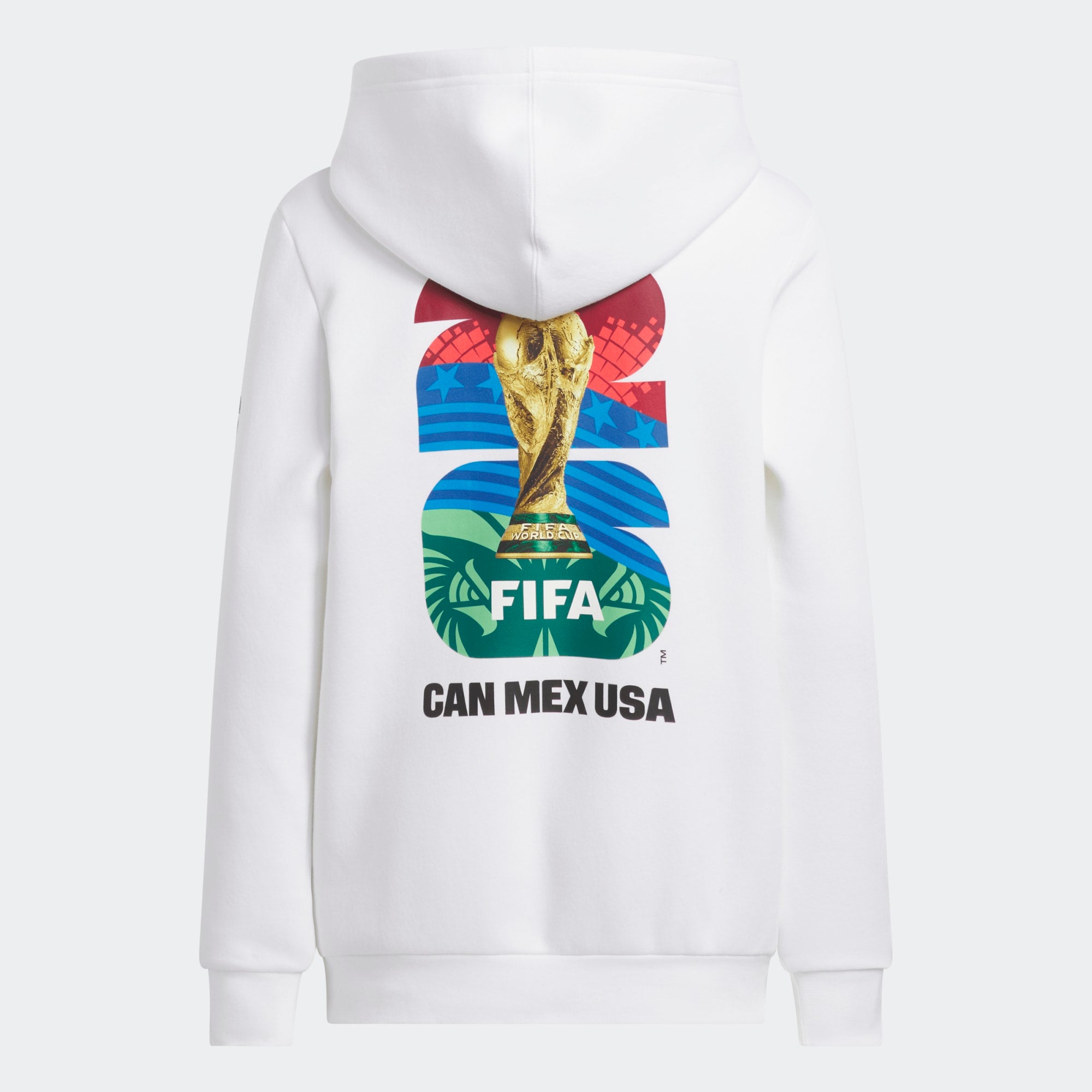adidas Youth World Cup OMB Hoodie Apparel Adidas White-KH1701 XSmall