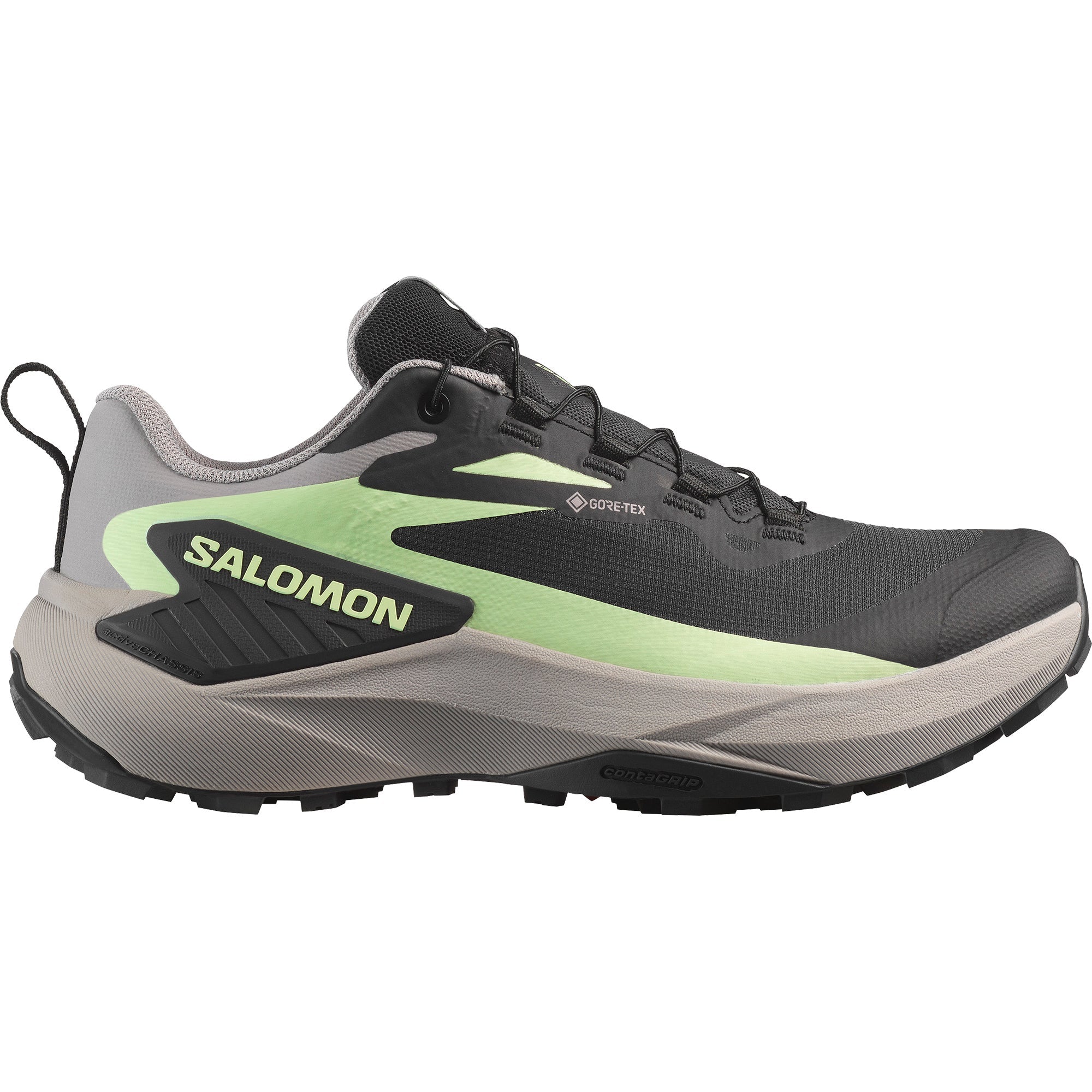 Salomon Women's Genesis GTX Footwear Salomon Black/Gull/Pating 6
