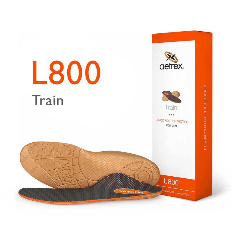 Aetrex Men's Train Orthotics Accessories AETREX WORLDWIDE, INC. 800 Medium& High Arches 8