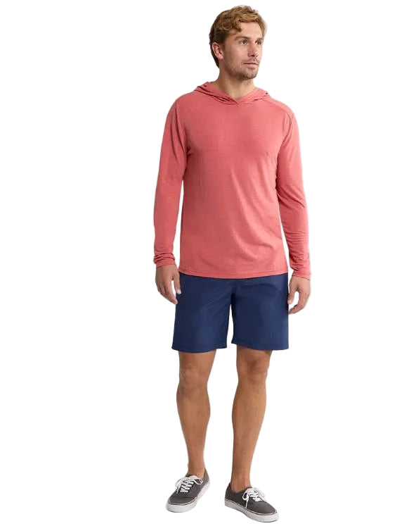 Fair Harbor Men's Seabreeze Hoodie Apparel Fair Harbor MIneral Red Small