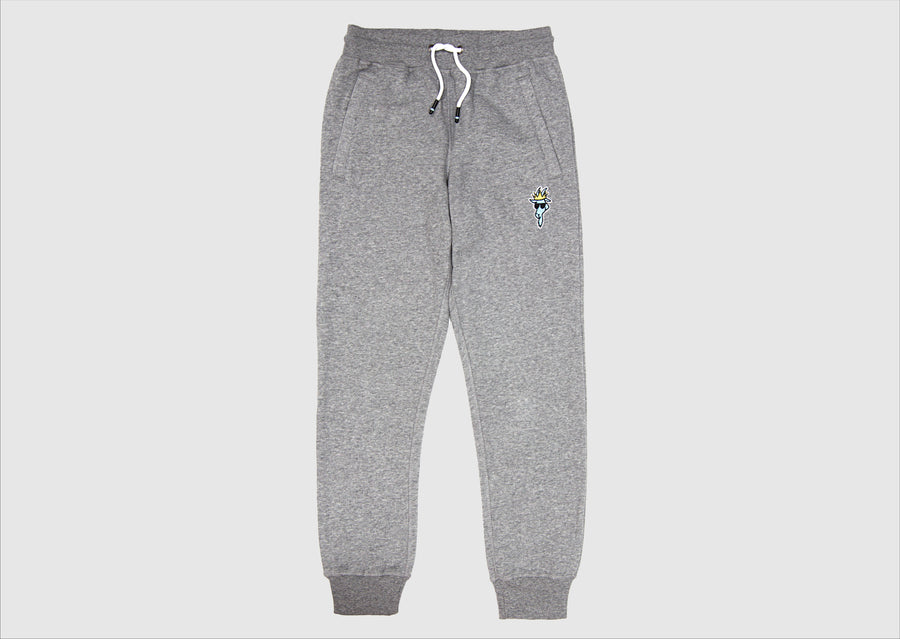 Goat Usa Youth Og Fleece Joggers Apparel Goat USA Light Grey Youth Small 