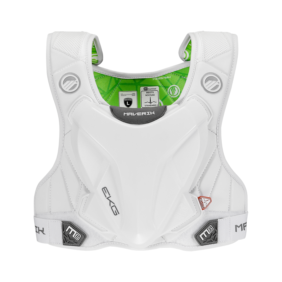 Maverik Men's M6 EKG Speed Pad 2026 Equipment Cascade/Maverik White Small