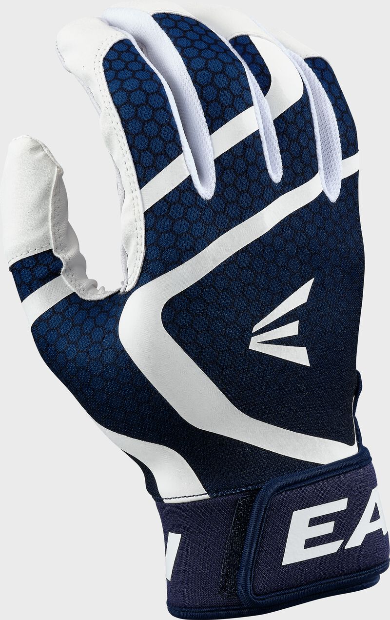 Easton Youth MAV GT Batting Gloves Equipment Rawlings/Easton White/Navy Youth Small