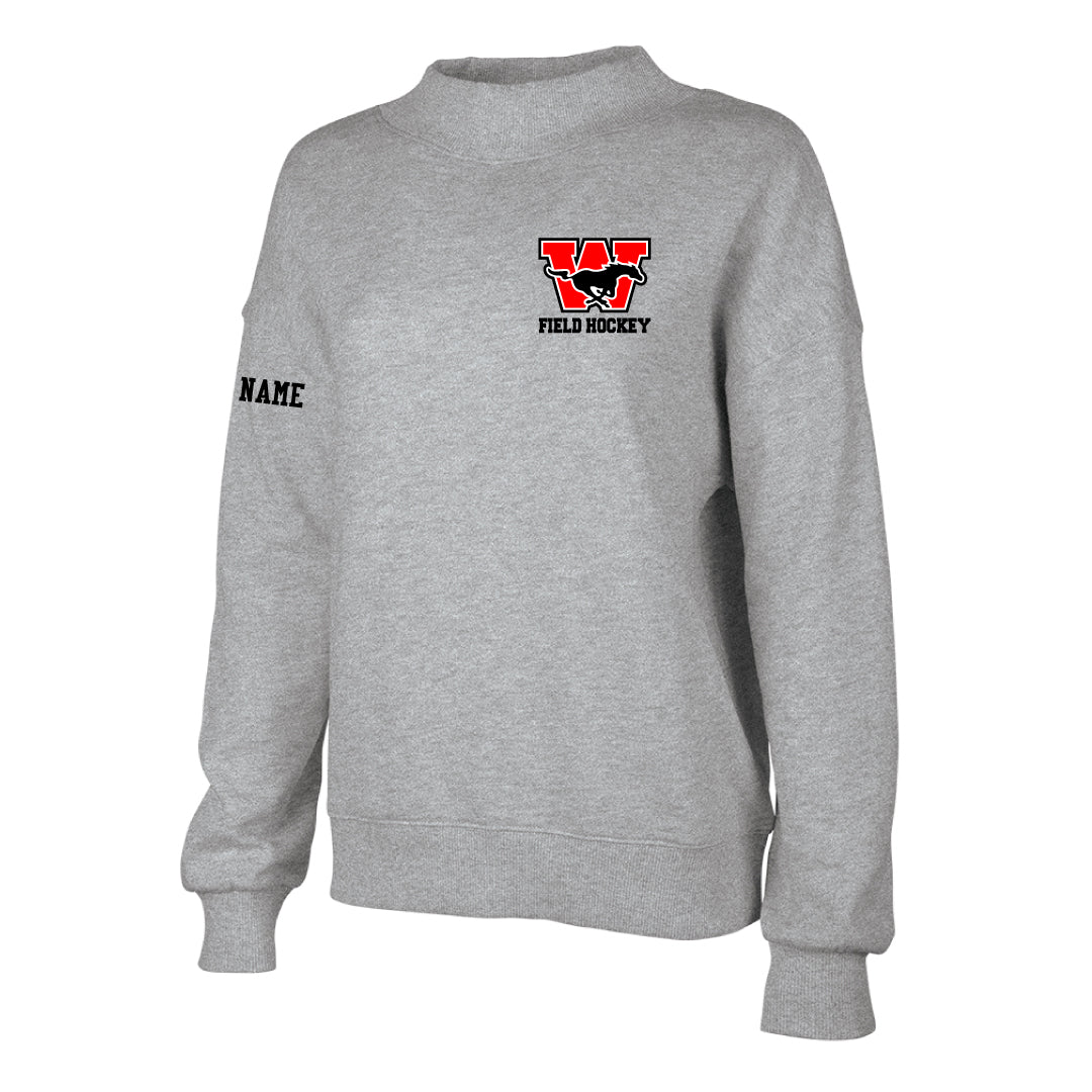 Warde Field Hockey Mockneck Sweatshirt Logowear Warde Field Hockey Ladies XS