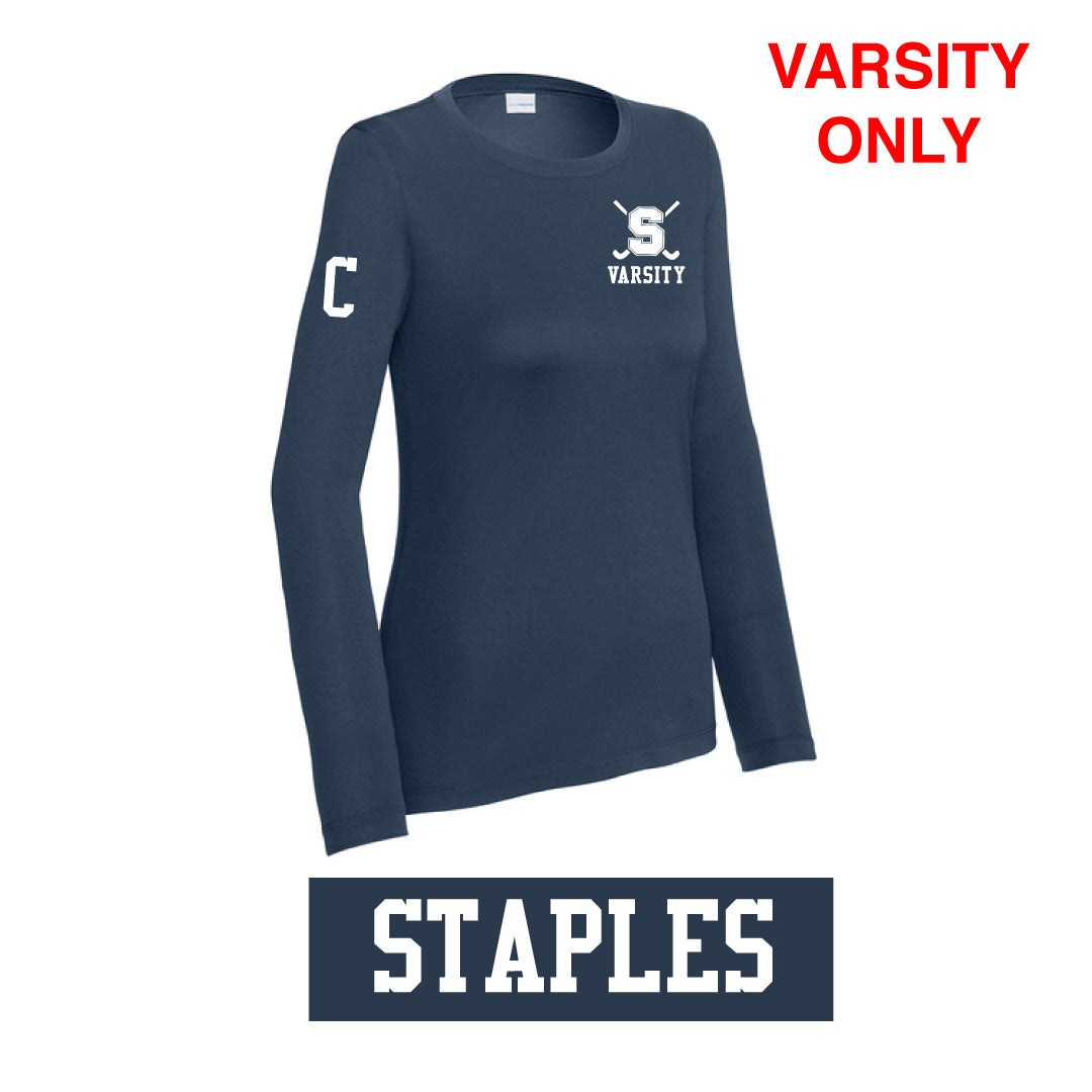 Staples Field Hockey Shooting Shirt-VARSITY ONLY Logowear Staples Field Hockey Ladies XS