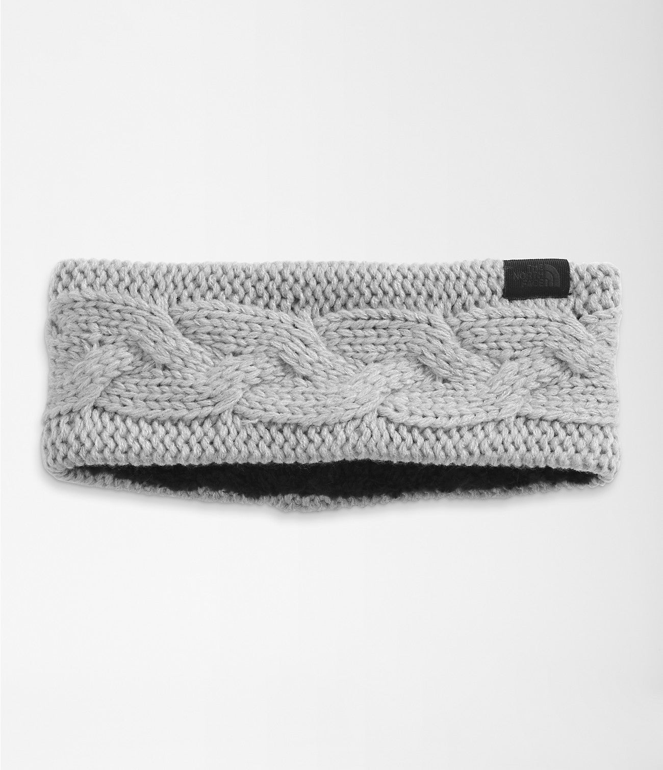 The North Face Cable Minna Earband Accessories North Face TNF Light Grey Heather-DYX  