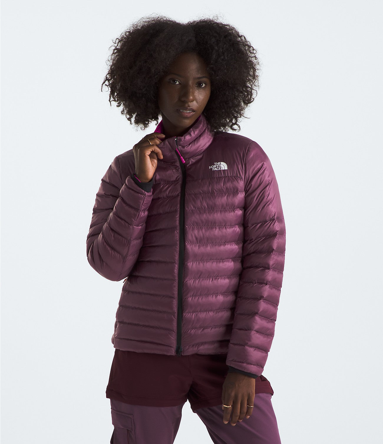 The North Face Women's Terra Peak Jacket Apparel North Face Midnight Mauve-1NI XSmall 