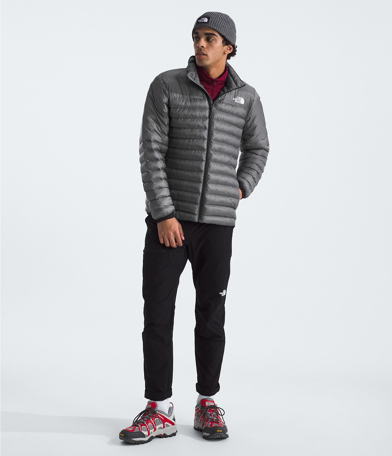 The North Face Men's Terra Peak Jacket Apparel North Face Smoked Pearl-0UZ Small 