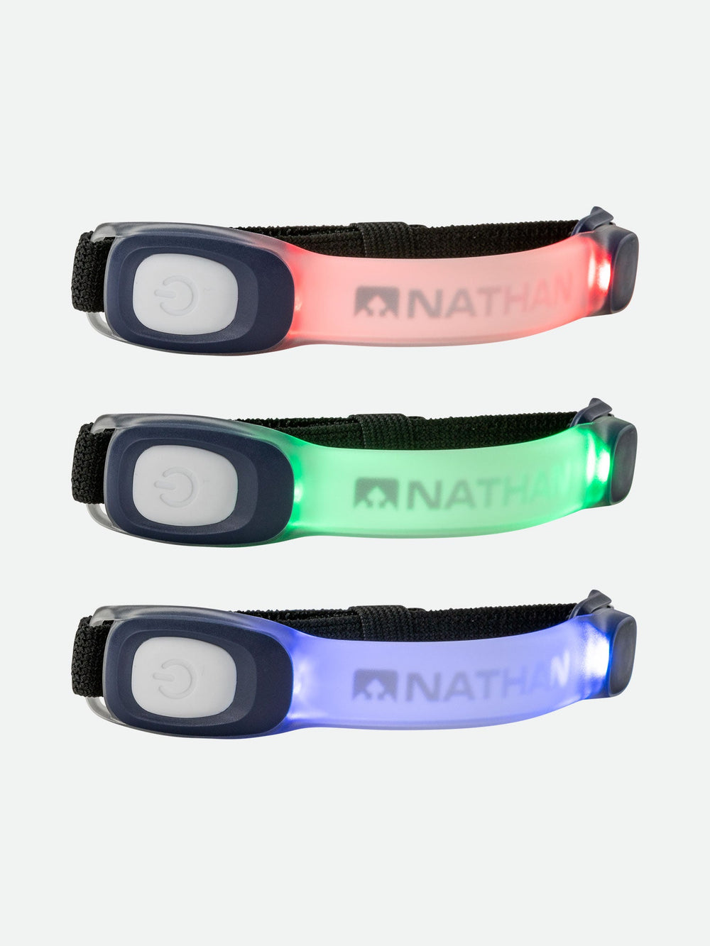 Nathan LightBender Mini R Armband Light Accessories United Sports Brands Blue Nights/White  