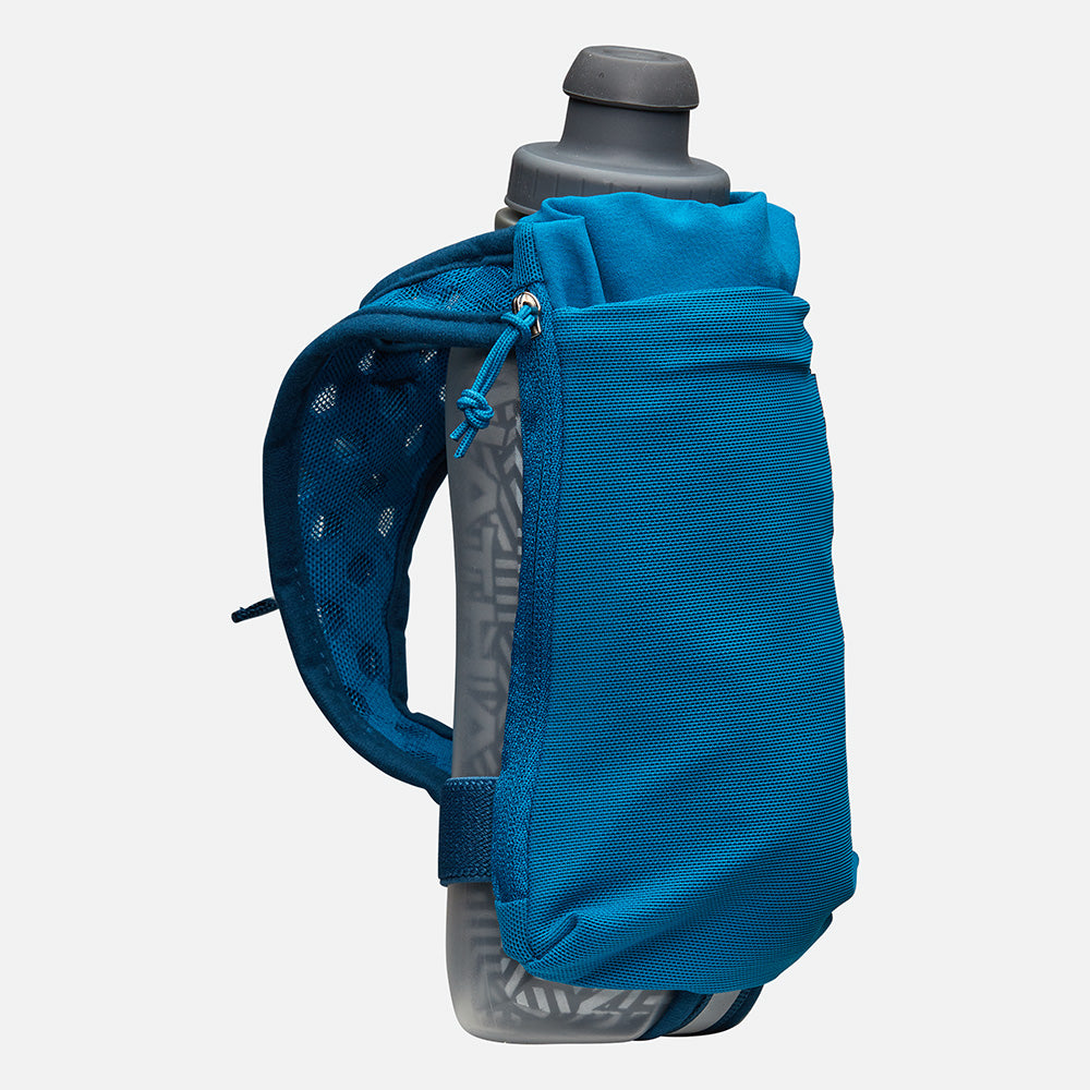 Nathan SpeedDraw 2 Insulated Flask 18oz Hydration Nathan Deep Blue/Reflective Silver