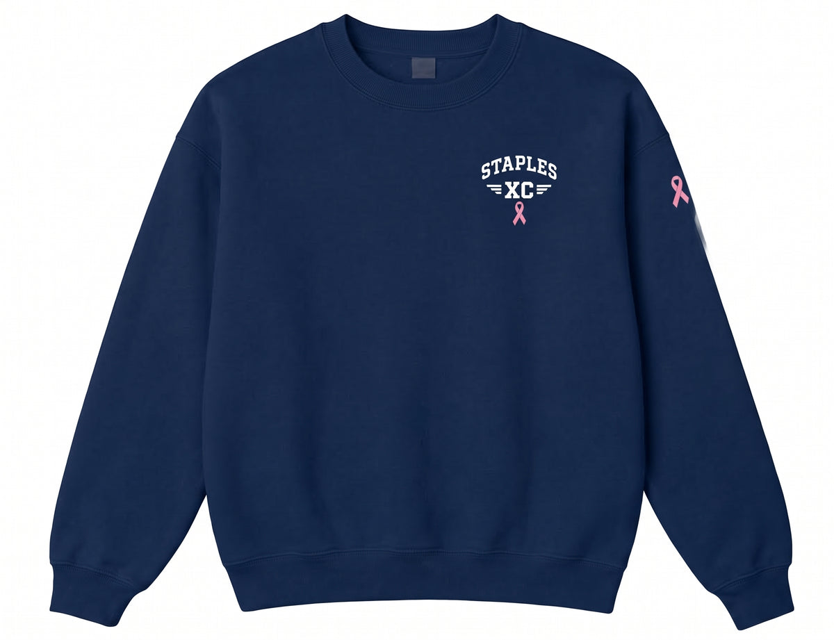 Staples Girls XC Crewneck Sweatshirt-BCA