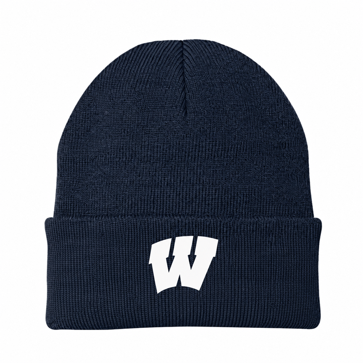 Westport Basketball Knit Beanie Logowear Westport Basketball Navy