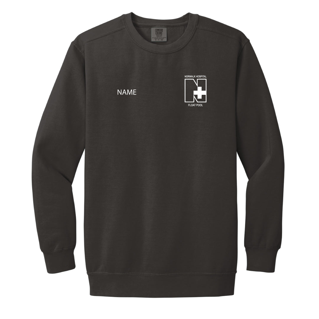 Norwalk Hospital Float Pool Comfort Color Crewneck Sweatshirt