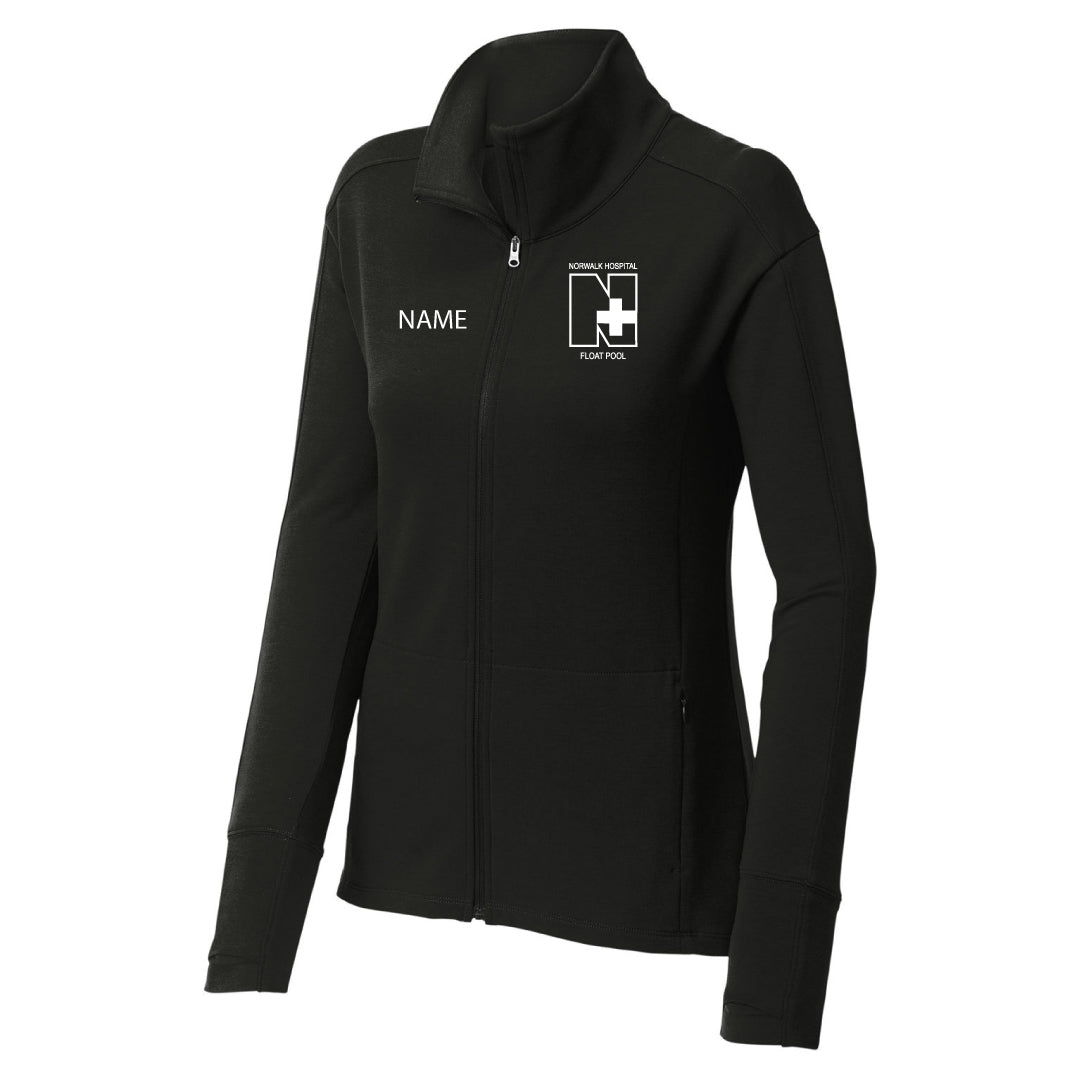 Norwalk Hospital Float Pool Wicking Fleece Full Zip