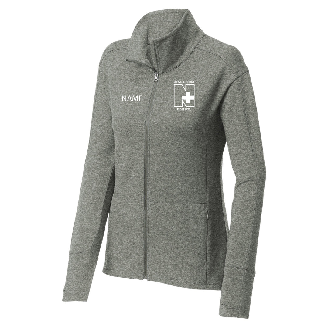 Norwalk Hospital Float Pool Wicking Fleece Full Zip