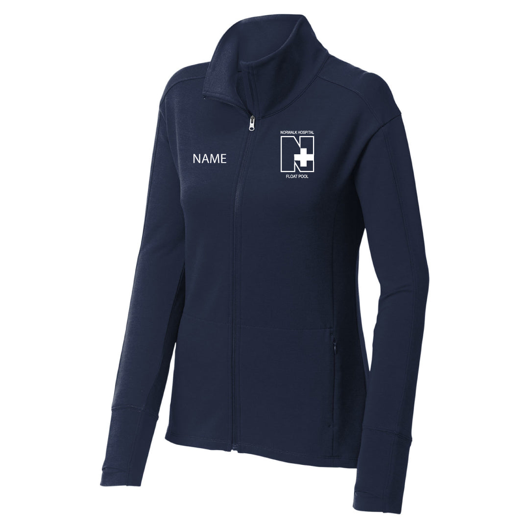 Norwalk Hospital Float Pool Wicking Fleece Full Zip